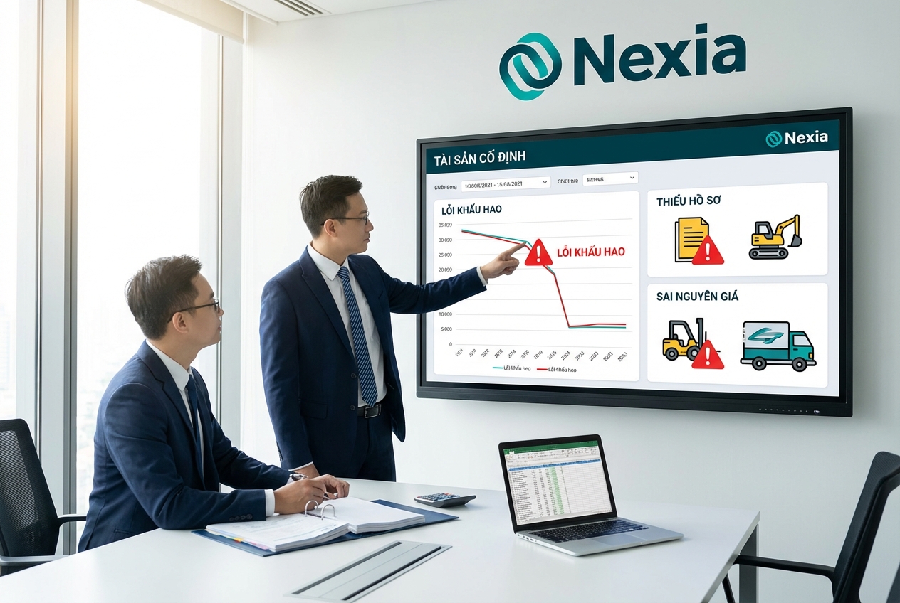 Kiểm toán tài sản cố định: lỗi ghi nhận thường gặp