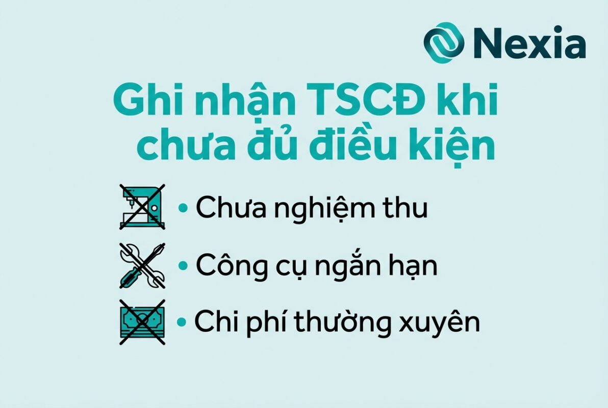 Điều kiện ghi nhận tài sản cố định theo chuẩn mực kế toán