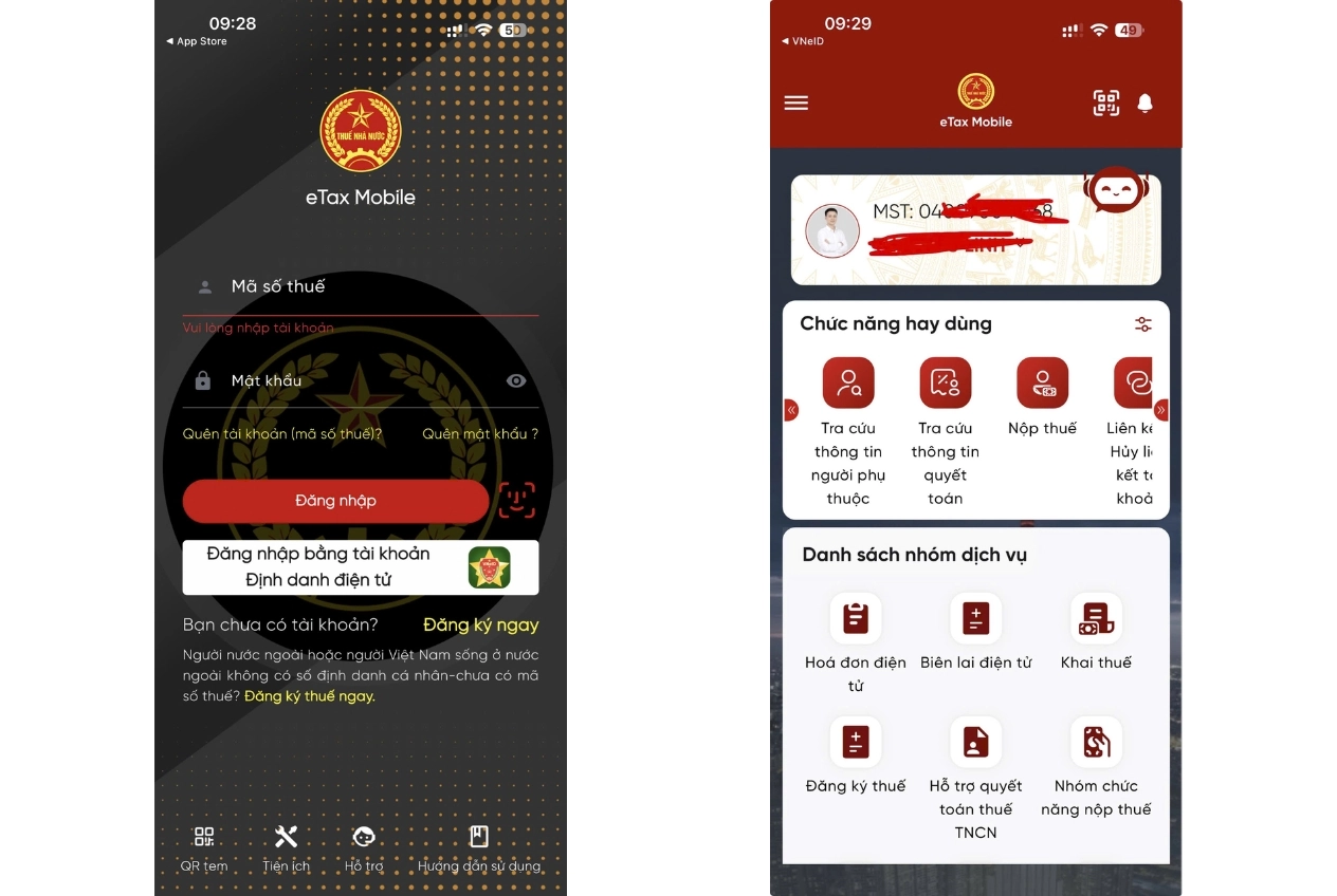 Tại sao eTax Mobile chưa hiện dữ liệu Thuế TNCN 2025? | Nexia Hải Phòng