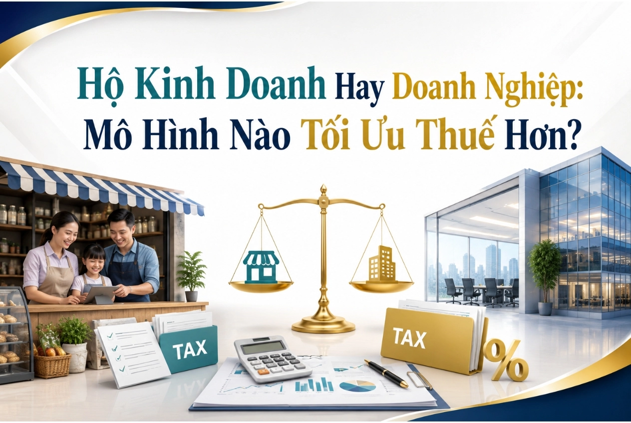 Hộ Kinh Doanh Hay Doanh Nghiệp: Mô Hình Nào Tối Ưu Thuế Hơn?