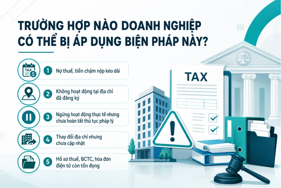 Trường hợp nào doanh nghiệp có thể bị áp dụng biện pháp yêu cầu phá sản do nợ thuế từ 01/07/2026